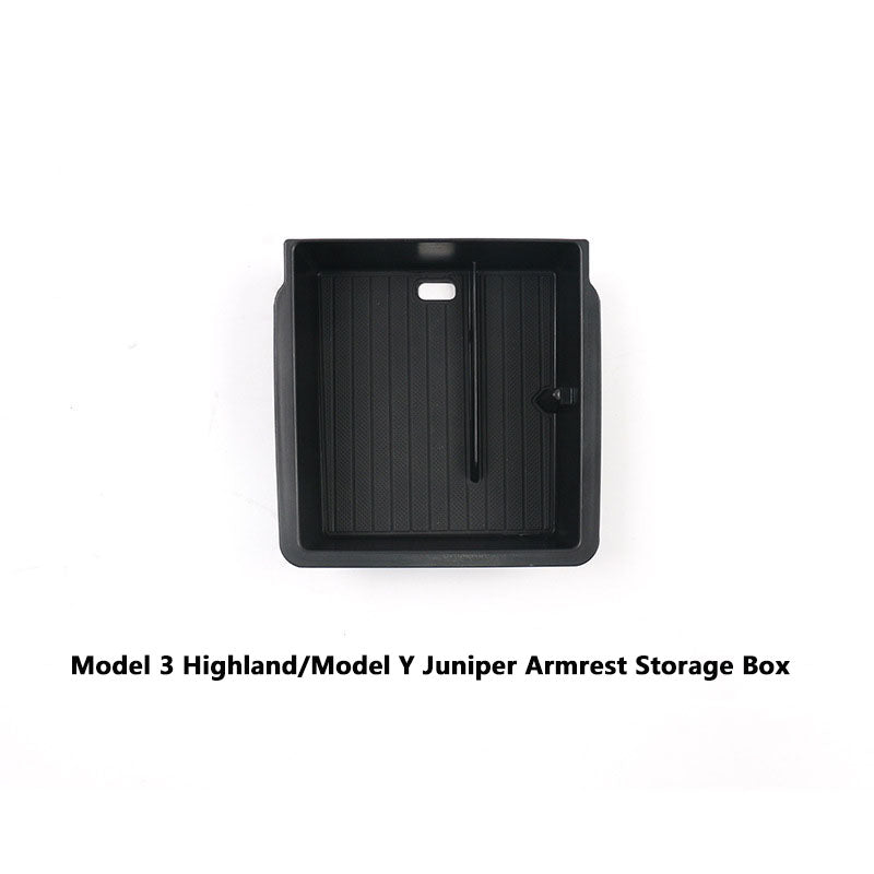 Tesla Model 3 Highland/Model Y Juniper Center Console Armrest Storage Box