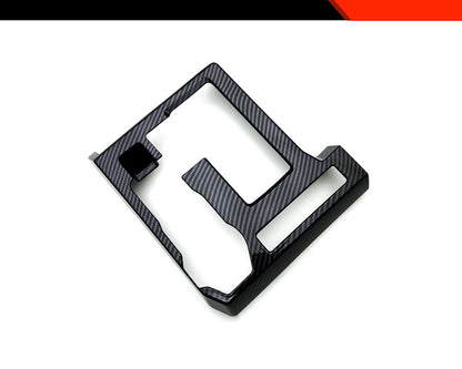 Carbon Fiber Gear Shift Panel Cover Trim For 2025 Toyota 4Runner