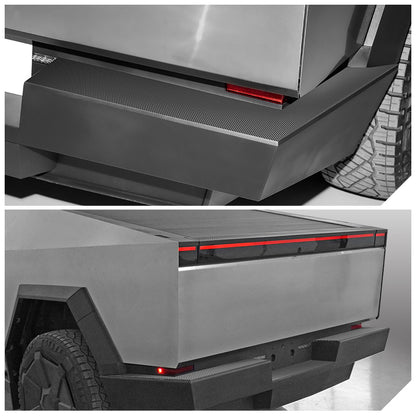 Cybertruck Rear Bumper Protective Strip & Rear Truck Cover Edge Protector Trim