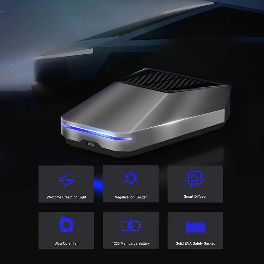 Cybertruck Model Car Aromatherapy Smart Purifier Perfume Ornaments