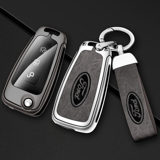 For Ford Mustang Mach E/Mustang Cobra GT Key Case Fob Cover 3-Button