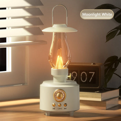 Retro Kerosene Lamp Bluetooth Speaker Outdoor Camping Ambient Light