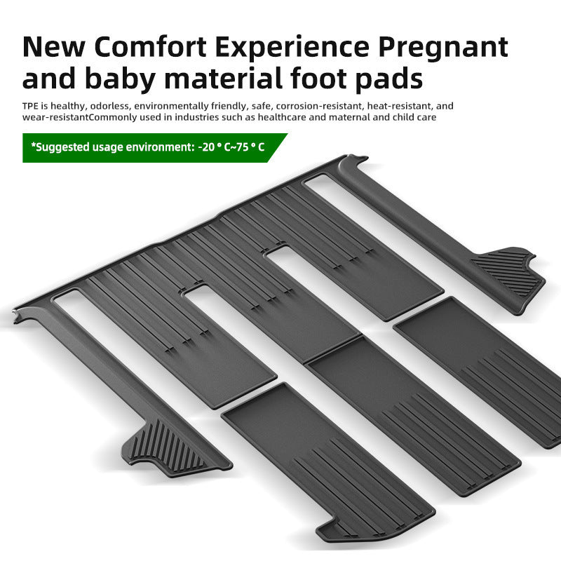 TPE Car Floor Mats & Trunk Mats For Toyota Alphard 40 Series 2023+