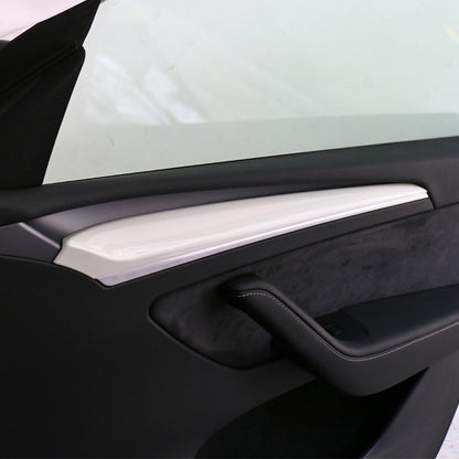 Tesla Model 3/Y Front Door Panel Trim Caps 2Pcs