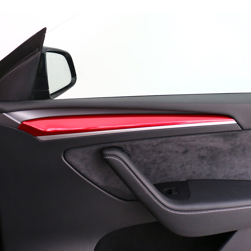 Tesla Model 3/Y Front Door Panel Trim Caps 2Pcs