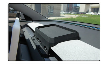 Evtesparts ETC Tray Dashboard Tissue Storage Box For Tesla Model 3 Highland