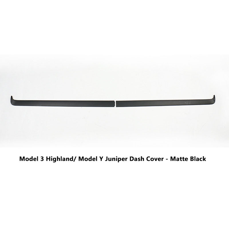Model 3 Highland/ Model Y Juniper Instrument Panel Trim Strip Dash Cover 2Pcs