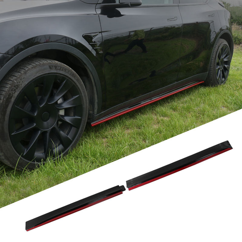 Tesla Model Y Running Boards Side Skirt Set Of 4