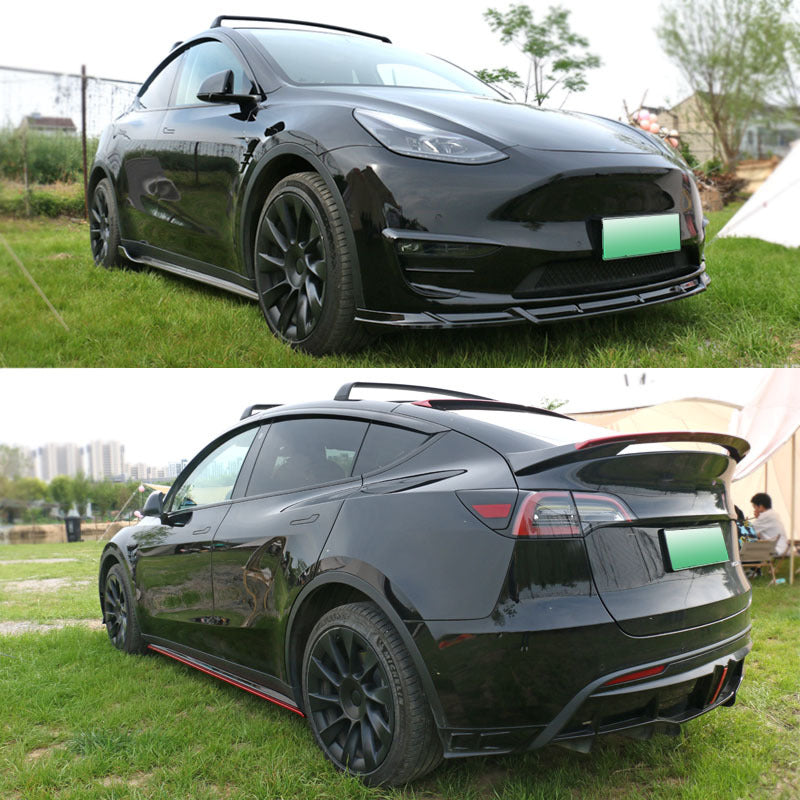 Tesla Model Y Running Boards Side Skirt Set Of 4