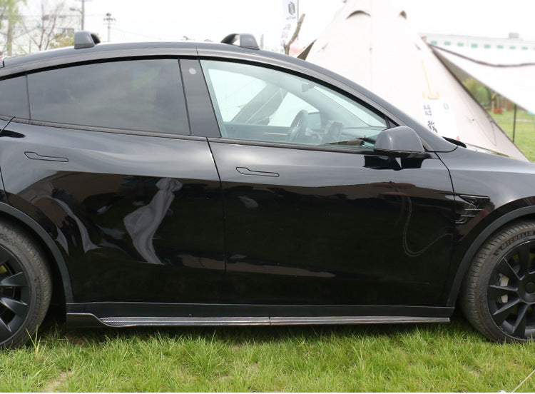 Tesla Model Y Running Boards Side Skirt Set Of 4