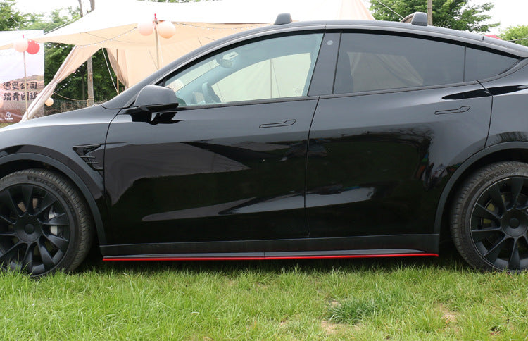 Tesla Model Y Running Boards Side Skirt Set Of 4