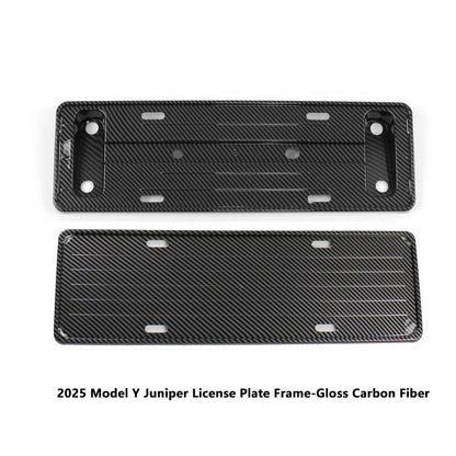 Tesla Model Y Juniper SuspendedLicense Plate Frame
