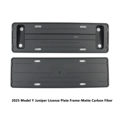 Tesla Model Y Juniper SuspendedLicense Plate Frame