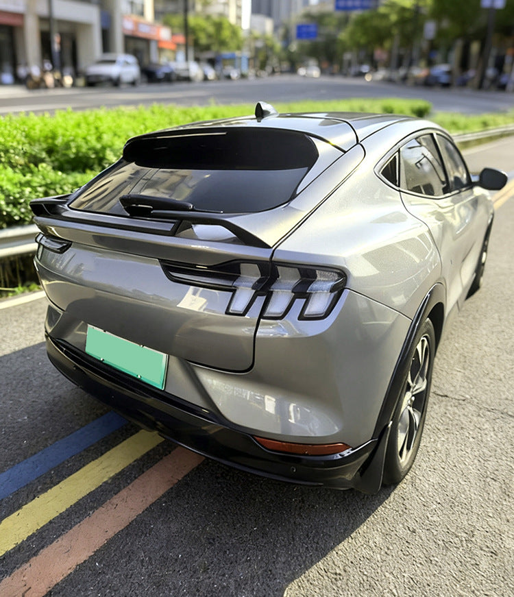 For Ford Mustang Mach E 3-Piece Rear Spoiler Wing-Sporty Style
