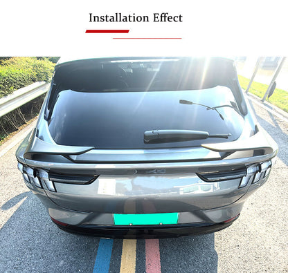 For Ford Mustang Mach E 3-Piece Rear Spoiler Wing-Sporty Style