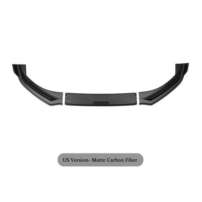For Ford Mustang Mach-E Front Splitter Lip Spoiler 3-Piece