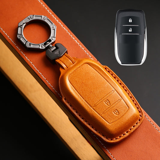 For Toyota 4Runner Sienna Leather Key Fob Cover