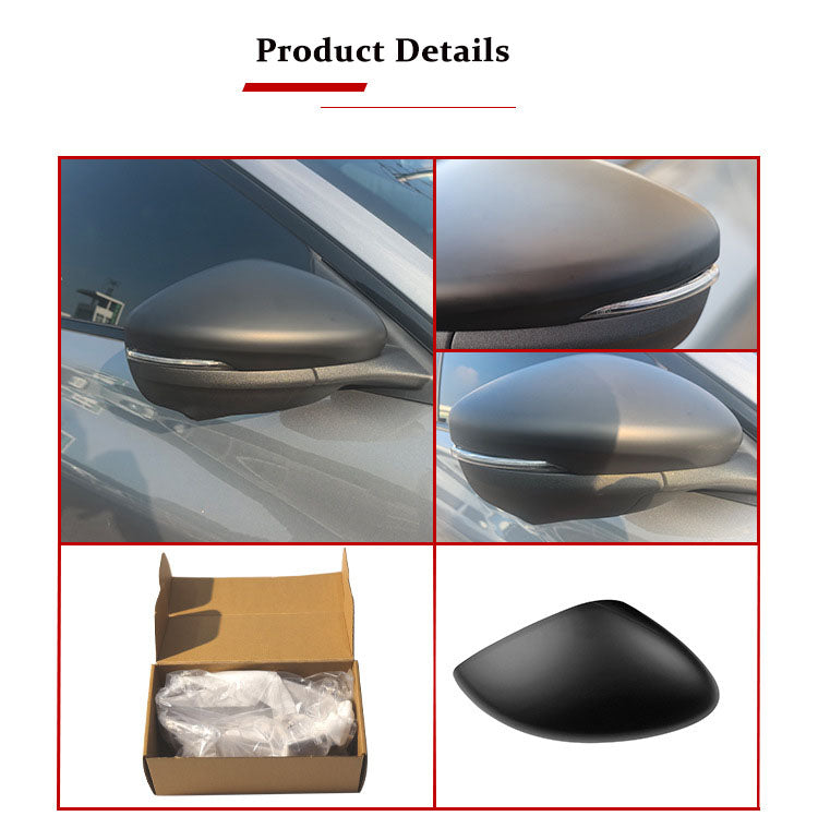 For Ford Mustang Mach-E Carbon Fiber Rearview Mirror Cover