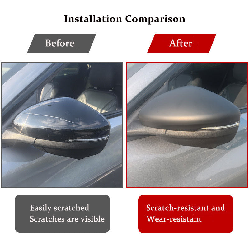 For Ford Mustang Mach-E Carbon Fiber Rearview Mirror Cover
