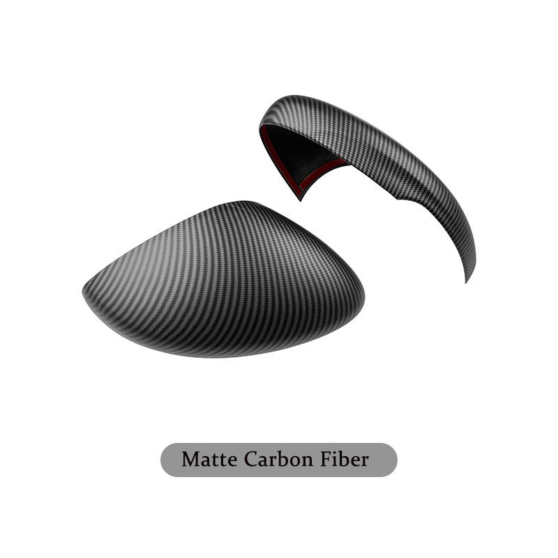 For Ford Mustang Mach-E Carbon Fiber Rearview Mirror Cover