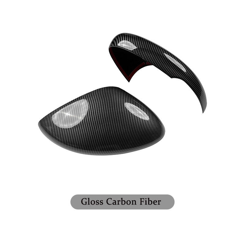 For Ford Mustang Mach-E Carbon Fiber Rearview Mirror Cover
