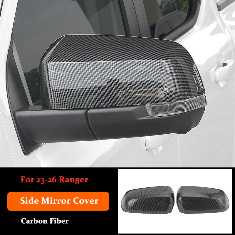 For 2023-2026 Ford Ranger Carbon Fiber Side Mirror Cover