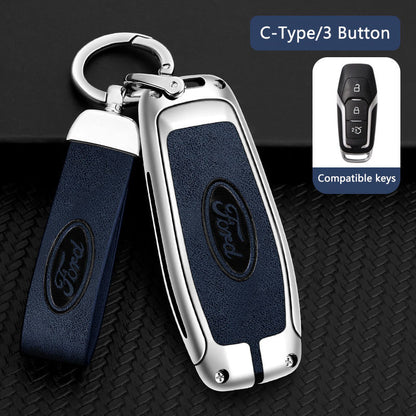 For Ford Ranger Key Case Fob Cover 3 Button/4 Button