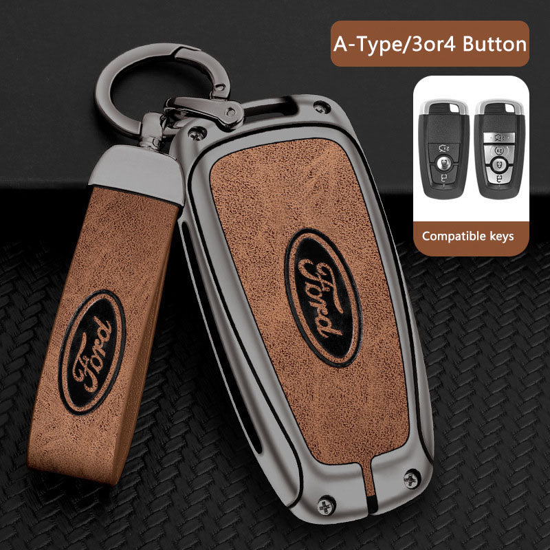 For Ford Ranger Key Case Fob Cover 3 Button/4 Button