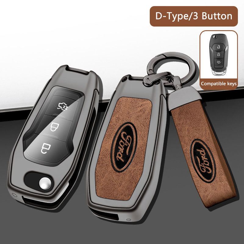 For Ford Ranger Key Case Fob Cover 3 Button/4 Button