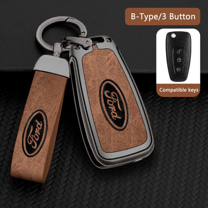 For Ford Ranger Key Case Fob Cover 3 Button/4 Button