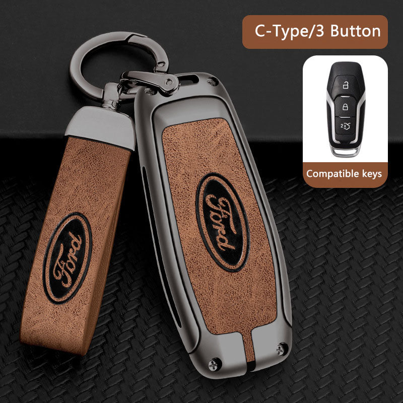 For Ford Ranger Key Case Fob Cover 3 Button/4 Button