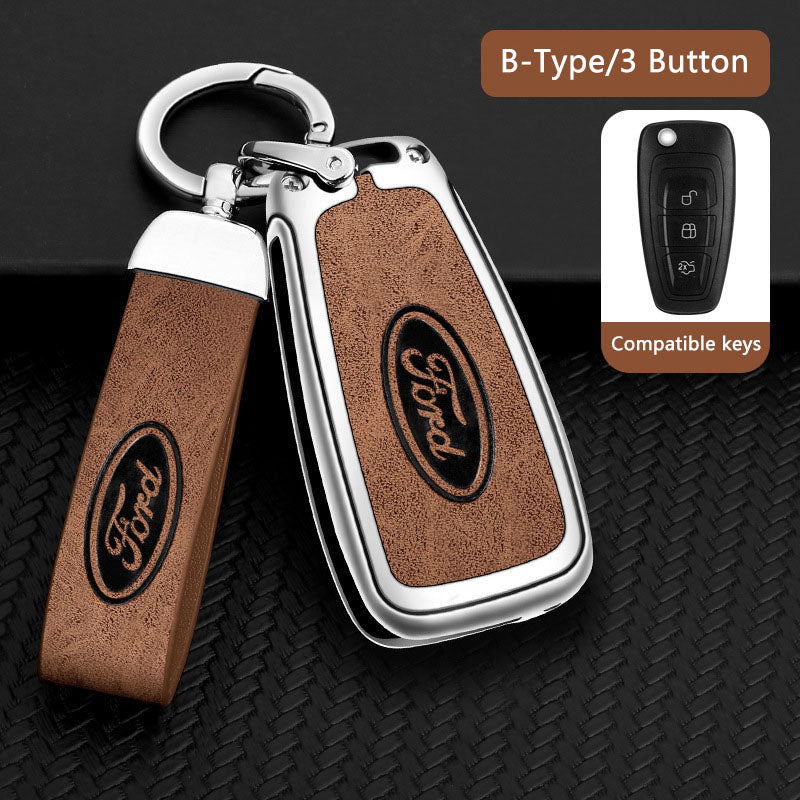 For Ford Ranger Key Case Fob Cover 3 Button/4 Button