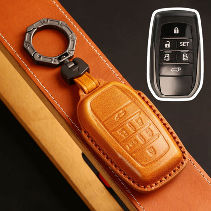 For Toyota 4Runner Sienna Leather Key Fob Cover