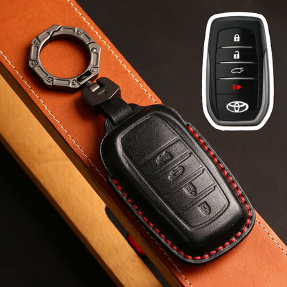 For Toyota 4Runner Sienna Leather Key Fob Cover