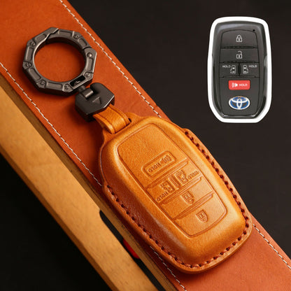 For Toyota 4Runner Sienna Leather Key Fob Cover