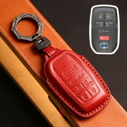 For Toyota 4Runner Sienna Leather Key Fob Cover