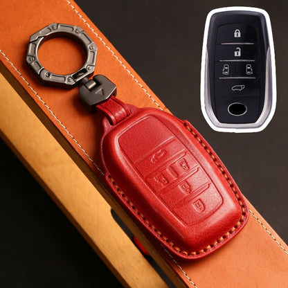 For Toyota 4Runner Sienna Leather Key Fob Cover