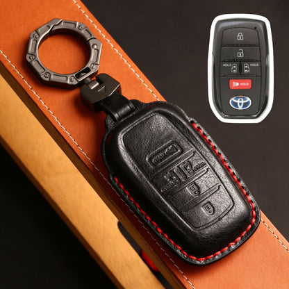 For Toyota 4Runner Sienna Leather Key Fob Cover