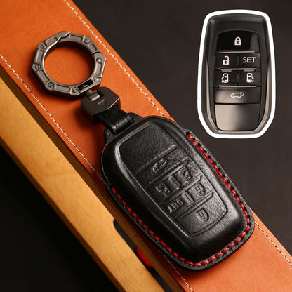 For Toyota 4Runner Sienna Leather Key Fob Cover