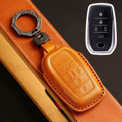 For Toyota 4Runner Sienna Leather Key Fob Cover