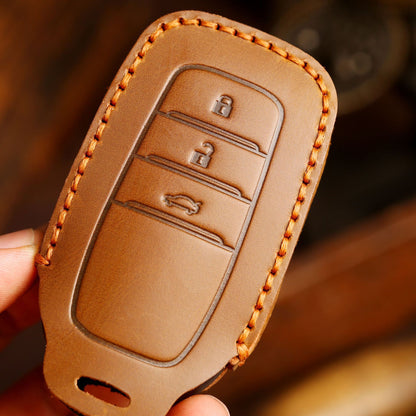 For Toyota CHR Leather Key Fob Cover