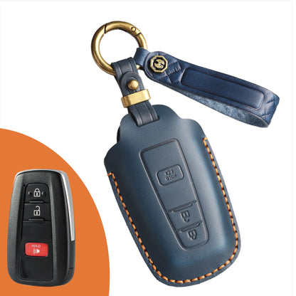 For Toyota Rav4 Leather Key Fob Cover