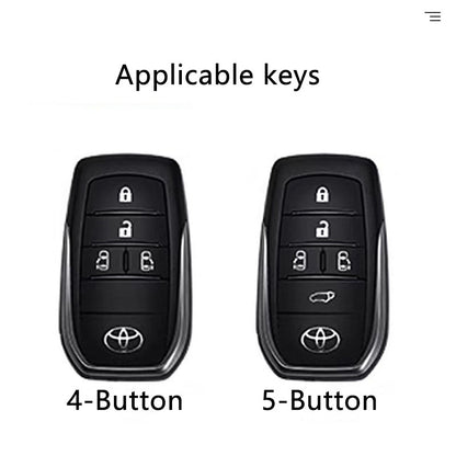For Toyota Sienna Key Case Fob Cover 4 Button/ 5 Button