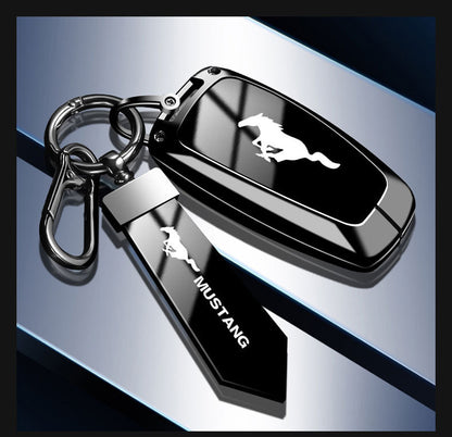 Key Case Cover Key Shell For Ford Mustang Mach E Shelby Horse GT Cobra
