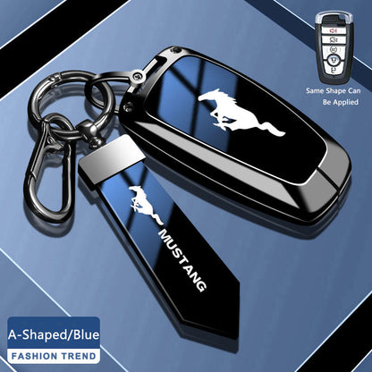 Key Case Cover Key Shell For Ford Mustang Mach E GT Shelby Cobra Horse