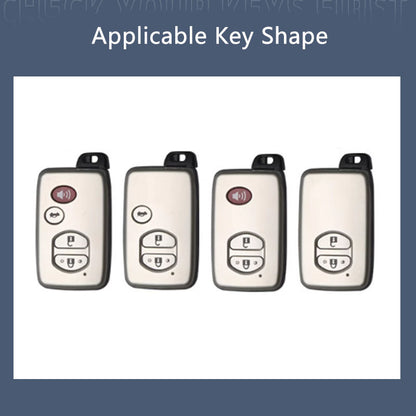 For Toyota Crown Key Case Fob Cover 2-Button