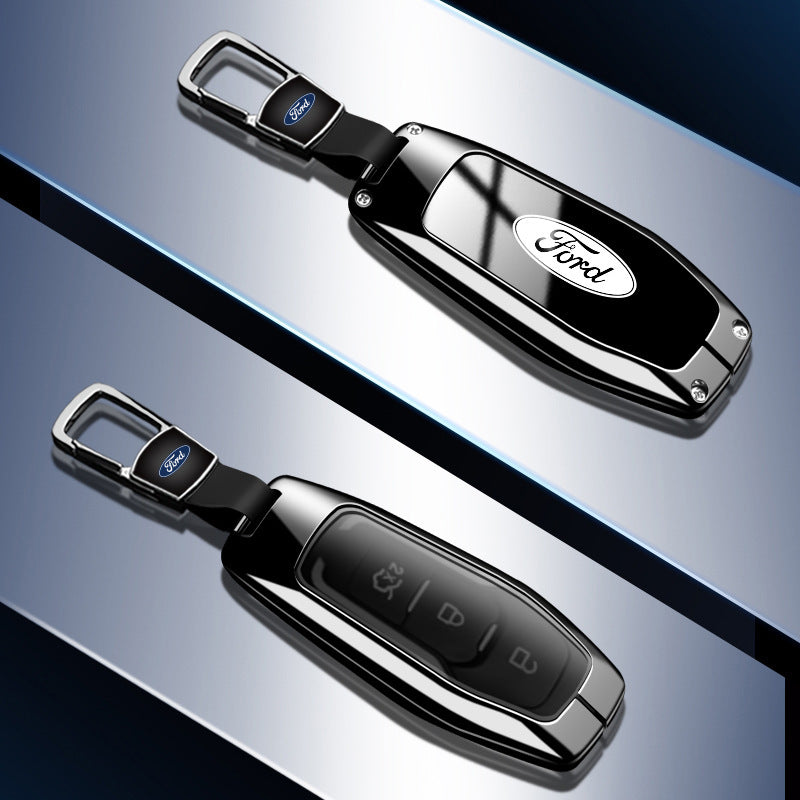 Luxury Key Cover Key Chain For Ford Mustang / Explorer / Mondeo / Edge