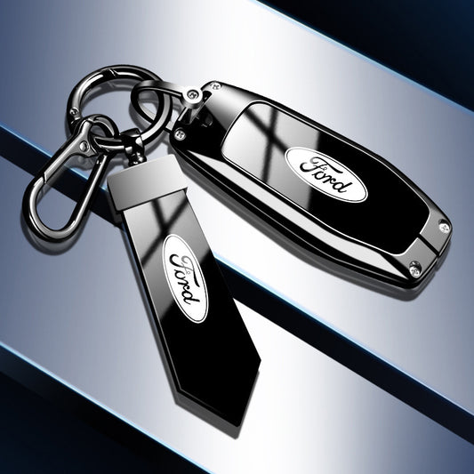 Luxury Key Cover Key Chain For Ford Mustang / Explorer / Mondeo / Edge
