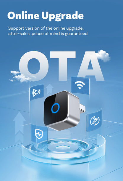 Mini Cube Wireless Carplay/Android Auto Car Adapter