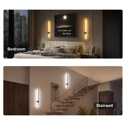 Modern LED Rechargeable Wall Sconces With Remote Control (No Drilling)
